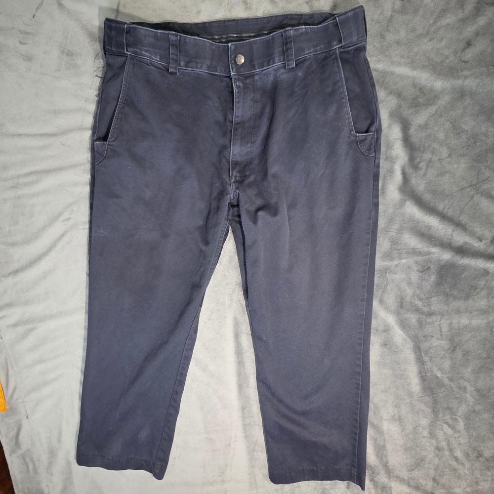 5.11 Tactical Station Pants Mens 38 Navy Blue NFPA 1975 Cotton Work Uniform